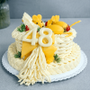 syrova torta s myškami