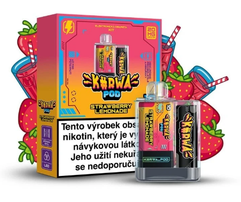 KURWA POD: Stylové dobíjecí e-cigarety s jedinečnými příchutěmi