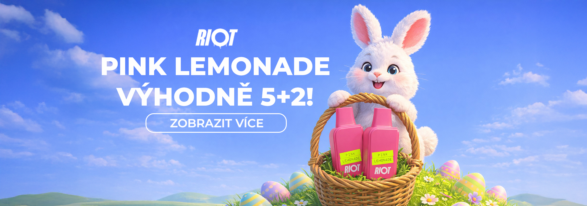 Riot velikonoční nabídka 5+2
