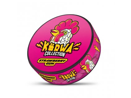 2181 kurwa collection nikotinove sacky strawberry gum