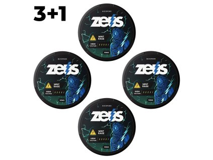 Zeus Mint Rage 4/5 - pack 3+1