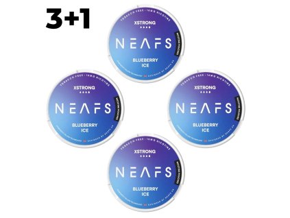 Neafs Blueberry Ice 4/4 - pack 3+1