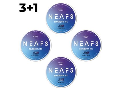 Neafs Blueberry Ice 3/4 - pack 3+1