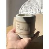 Sójová svíčka v betonu, 190 ml
