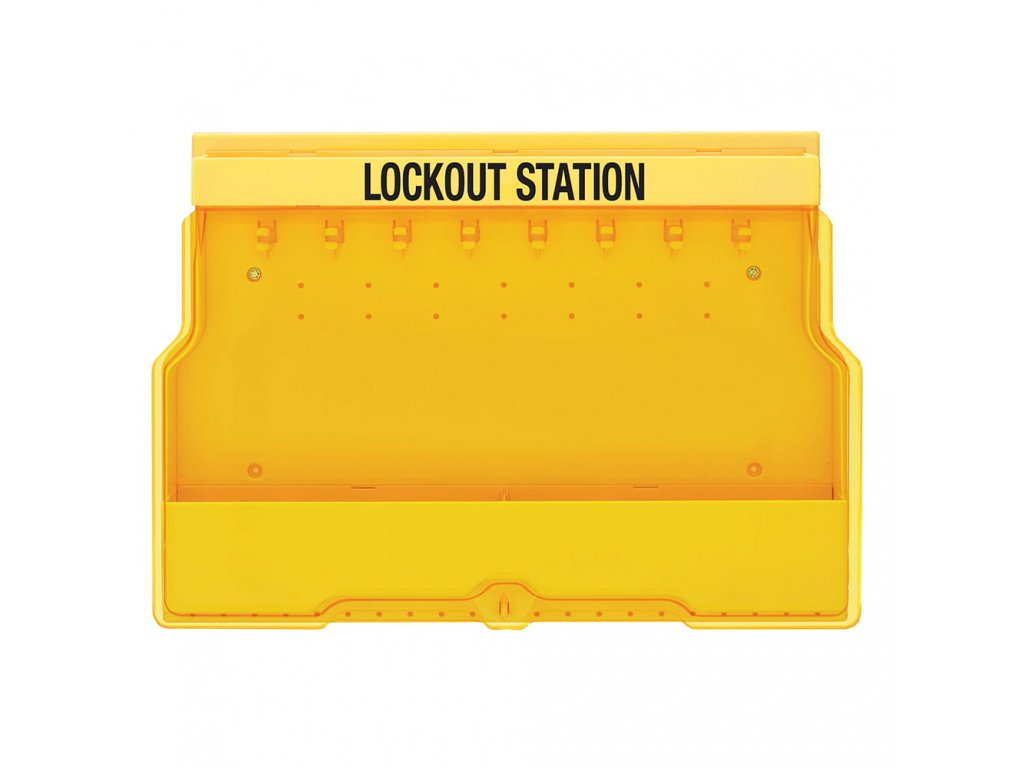 Stredná stanica na komponenty LOCKOUT TAGOUT
