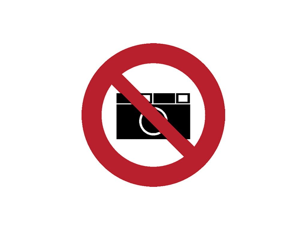 Arch Zákaz fotografovania