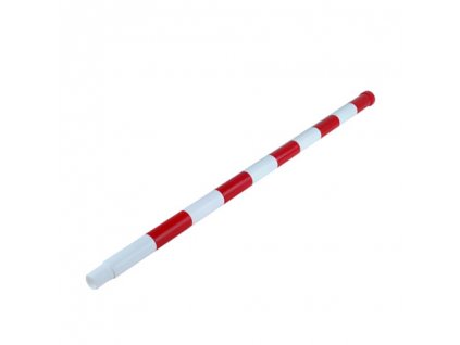 Stĺpiková tyč 90 cm, červeno / biela
