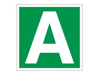 Tabuľka - Označenie poschodia
