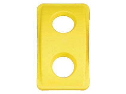 Veko s guľatými otvormi žlté