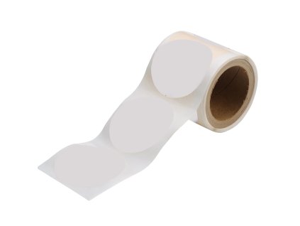 XP 150 - Extrémne odolná značka - koliečko, biela, priemer 8,8 cm