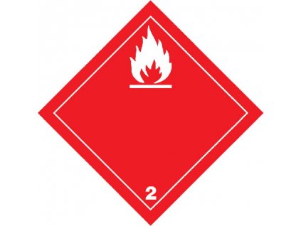Značka Horľavé plyny TR. 2.1