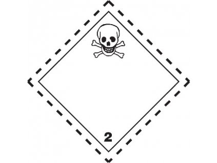 Značka Toxické plyny TR. 2.3
