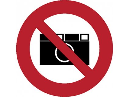 Značka Zákaz fotografovania