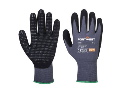 DermiFlex Plus Rukavice šedo-čierne