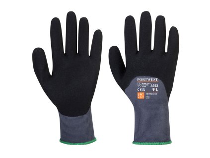 Rukavice DermiFlex Ultra šedo-čierne