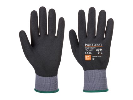 Rukavice DermiFlex Ultra Pro - Nitrile Sandy čierne