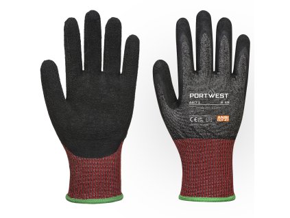 CT200 AHR13 PU proti rezná rukavica čierna