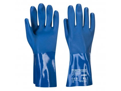 Rukavice Trawlmaster 30cm modré