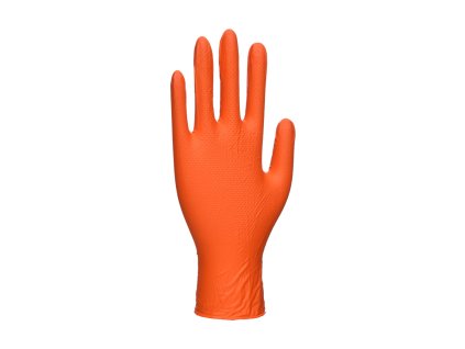 Oranžové jednorazové rukavice HD oranžové