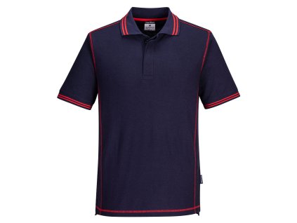 Polo Tričko two tone modro-červené