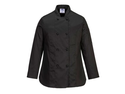 Dámska kuchárska blúzai Rachel S / S čierna