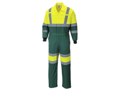 Overal X Hi-Vis žlto-zelený