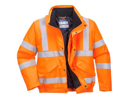Hi - Vis Bomber vetrovka oranžová