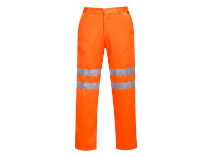 Hi-Vis Polybavlnené Servis nohavice oranžové