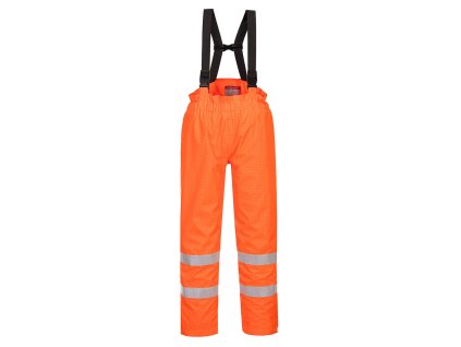 Nehorľavé FR antistatické nohavice Bizflame Hi-Vis žlté