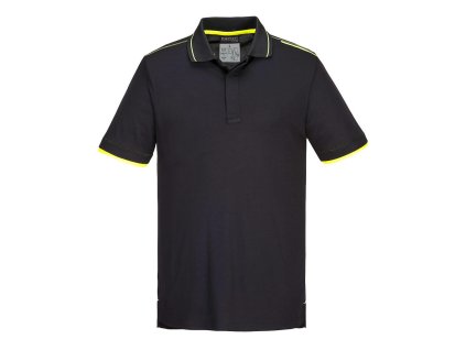 Eco Polo tričko WX3 S / S čierne