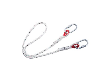 Jednoduché obmedzovacie lano biele