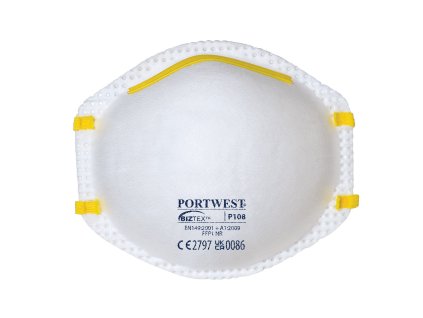 Časticový respirátor FFP1 blister (3ks) biely
