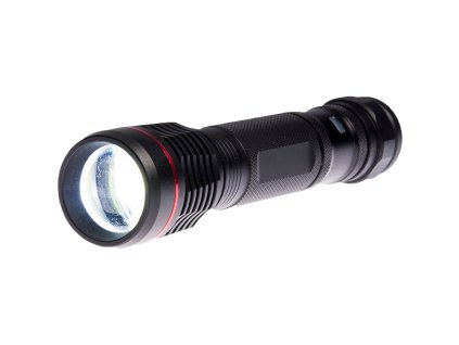 Nabíjateľná USB baterka čierna
