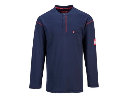 Bizflame FR Henley modrá
