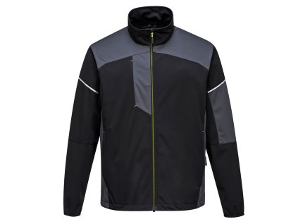 PW3 Flex Shell bunda čierno-šedá
