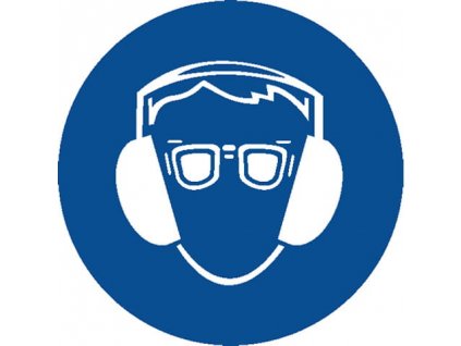 Arch Používaj ochranné okuliare a chrániče sluchu