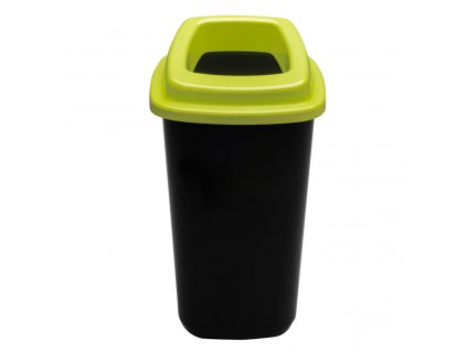 Plastový kôš na triedený odpad, 45 l, zelená