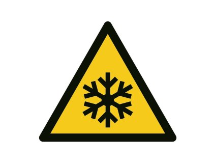 Podlahová značka - Nízka teplota, 10 cm