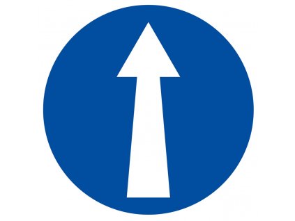 Podlahová značka - Smerová šípka, 50 cm