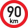 Značka Označenie najvyššej povolenej rýchlosti 90 km