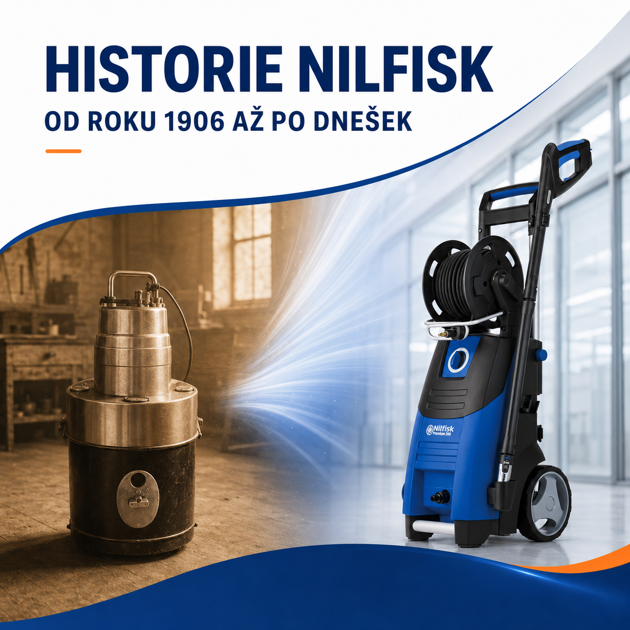 Nilfisk: historie značky, klíčové milníky a novinky 2026