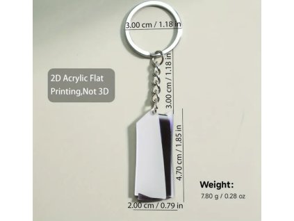 Playstation 5 klíčenka