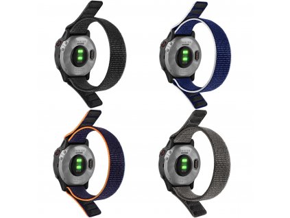 Navy Blue yayuu 26 20 22 mm nylon watch band for ga variants 3