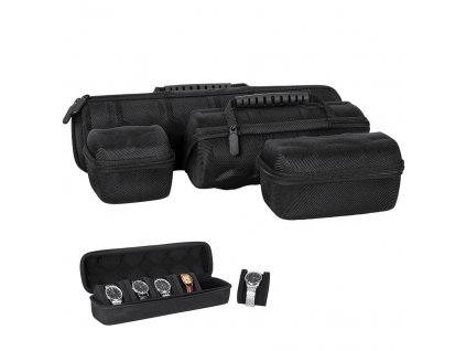 1 2 3 5 slots eva hard shell watch box p main 0
