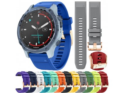 9JFgEpix Pro Gen 2 42MM Band Silicone Strap For Garmin Fenix 7S 5S Plus 6S pro