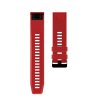 9 Red sheng one soft silicone strap for garmin variants 7