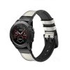 Kožený řemínek SNOW pro Garmin Fenix 26mm - bílý EASYFIT/QUICKFIT