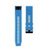 2 Blue sheng one soft silicone strap for garmin variants 9