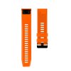 7 Orange sheng one soft silicone strap for garmin variants 13