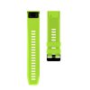 3 Grass Green sheng one soft silicone strap for garmin variants 6